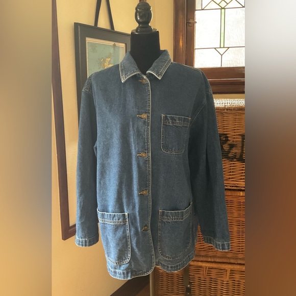 Liz Claiborne Jackets & Blazers - Liz Claiborne Denim Barn Coat